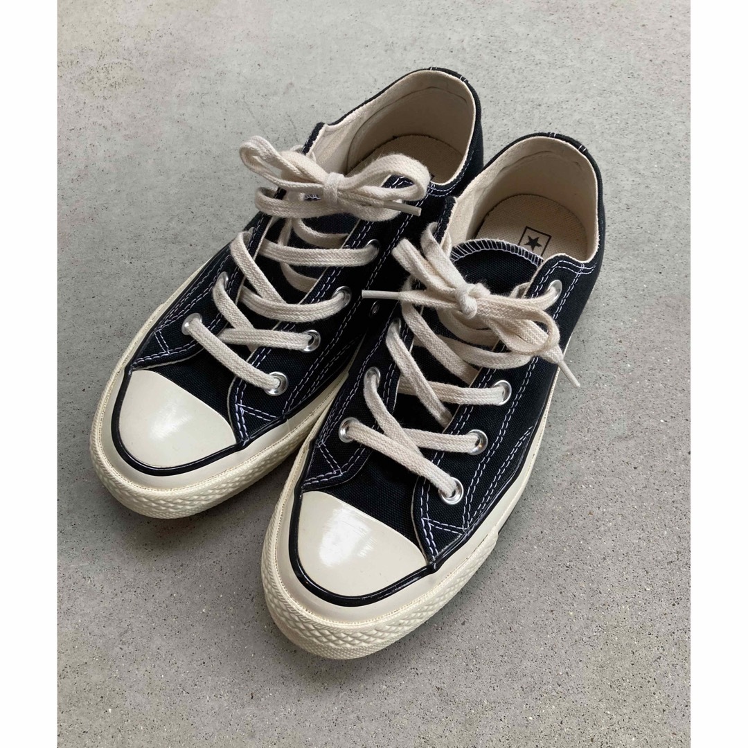 24cm CONVERSE CT70 復刻版 ローカット ブラック-