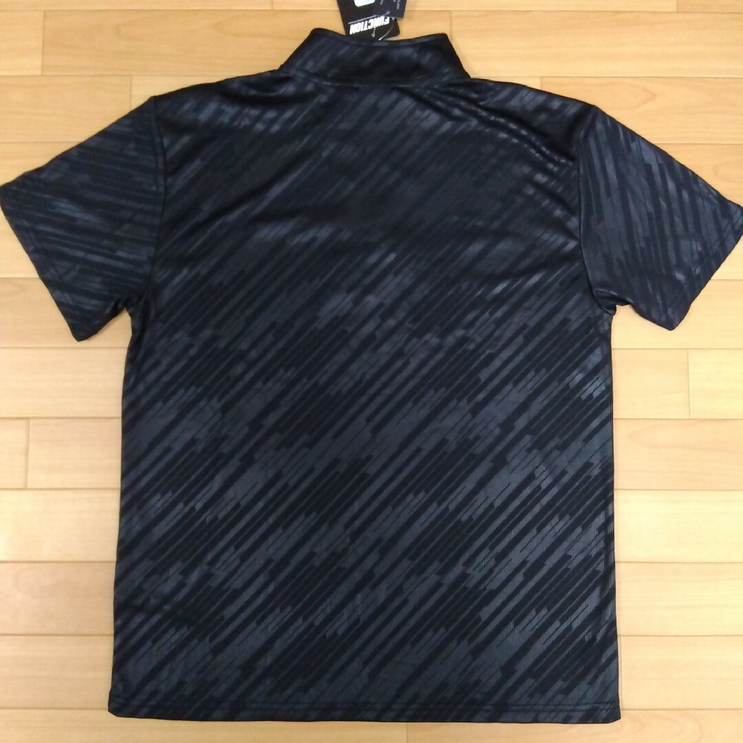 Kaepa(ケイパ)のL　②ケイパ　半袖ポロシャツ　メンズ　ゴルフウェア　黒 メンズのトップス(ポロシャツ)の商品写真