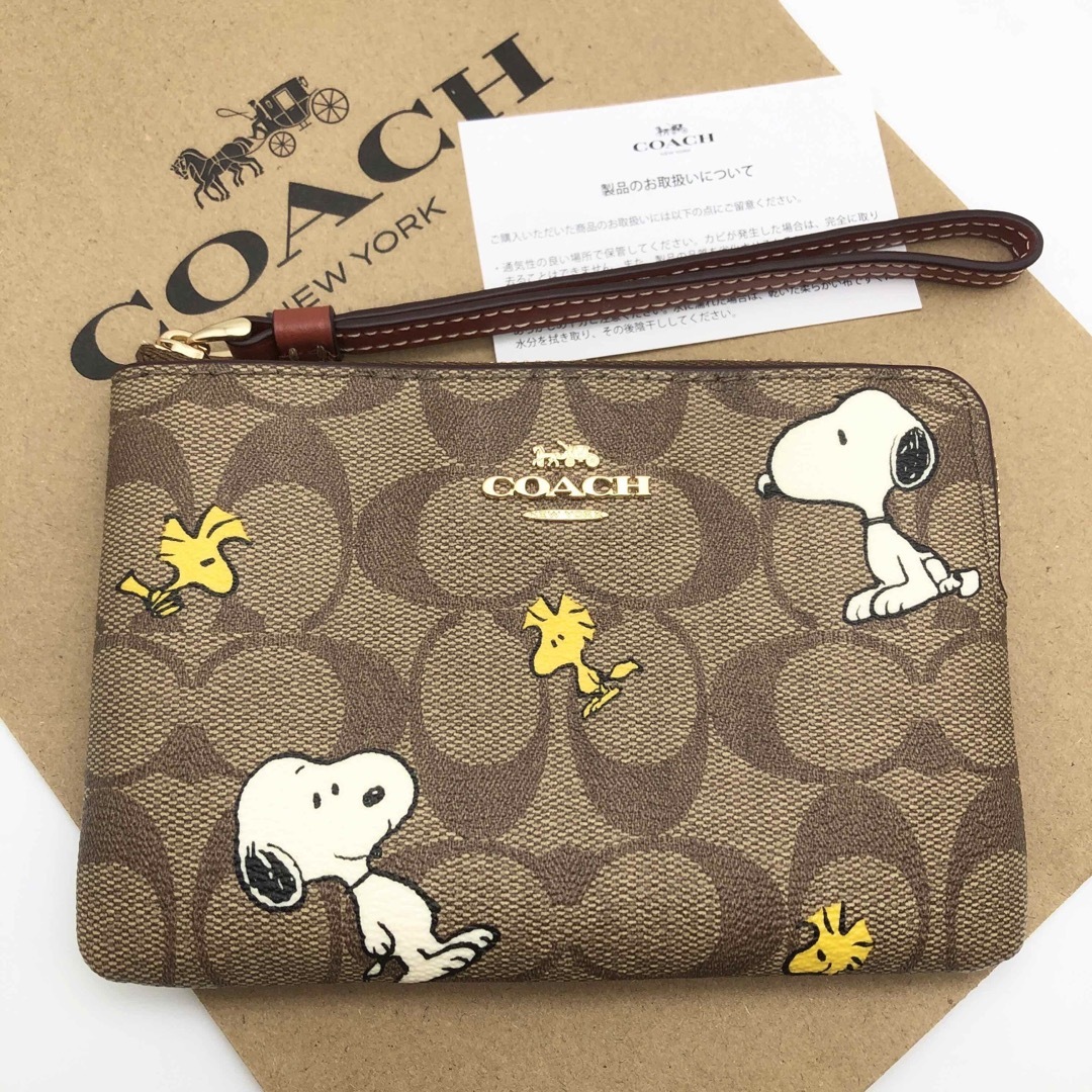 COACH X PEANUTS リストレット スヌーピー 新品-