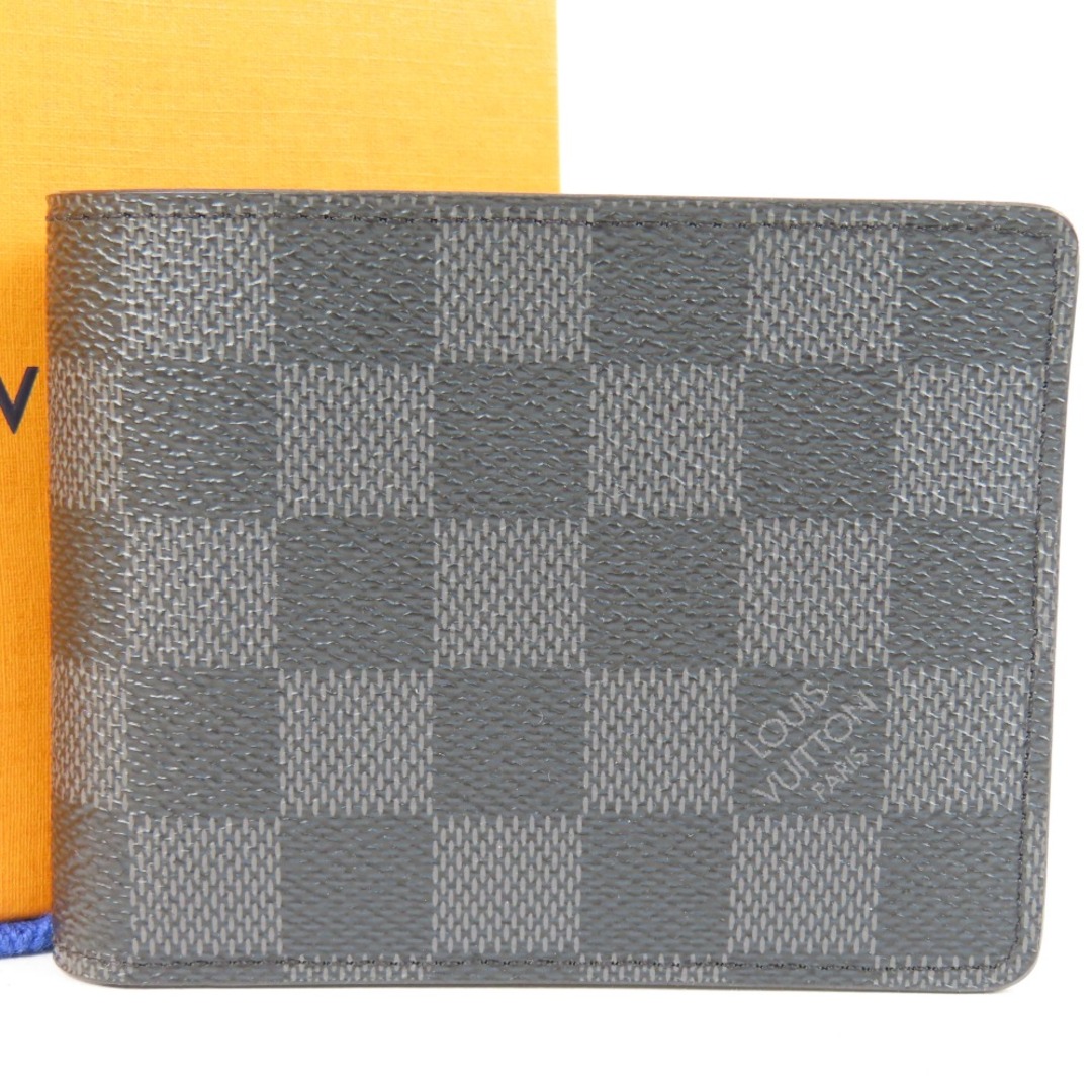 Louis Vuitton ルイヴィトン 折り財布 ダミエグラフィット PVC