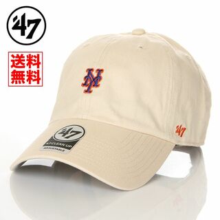 フォーティセブン(47 Brand)の【新品】47BRAND キャップ NY ニューヨーク メッツ 帽子 ナチュラル(キャップ)
