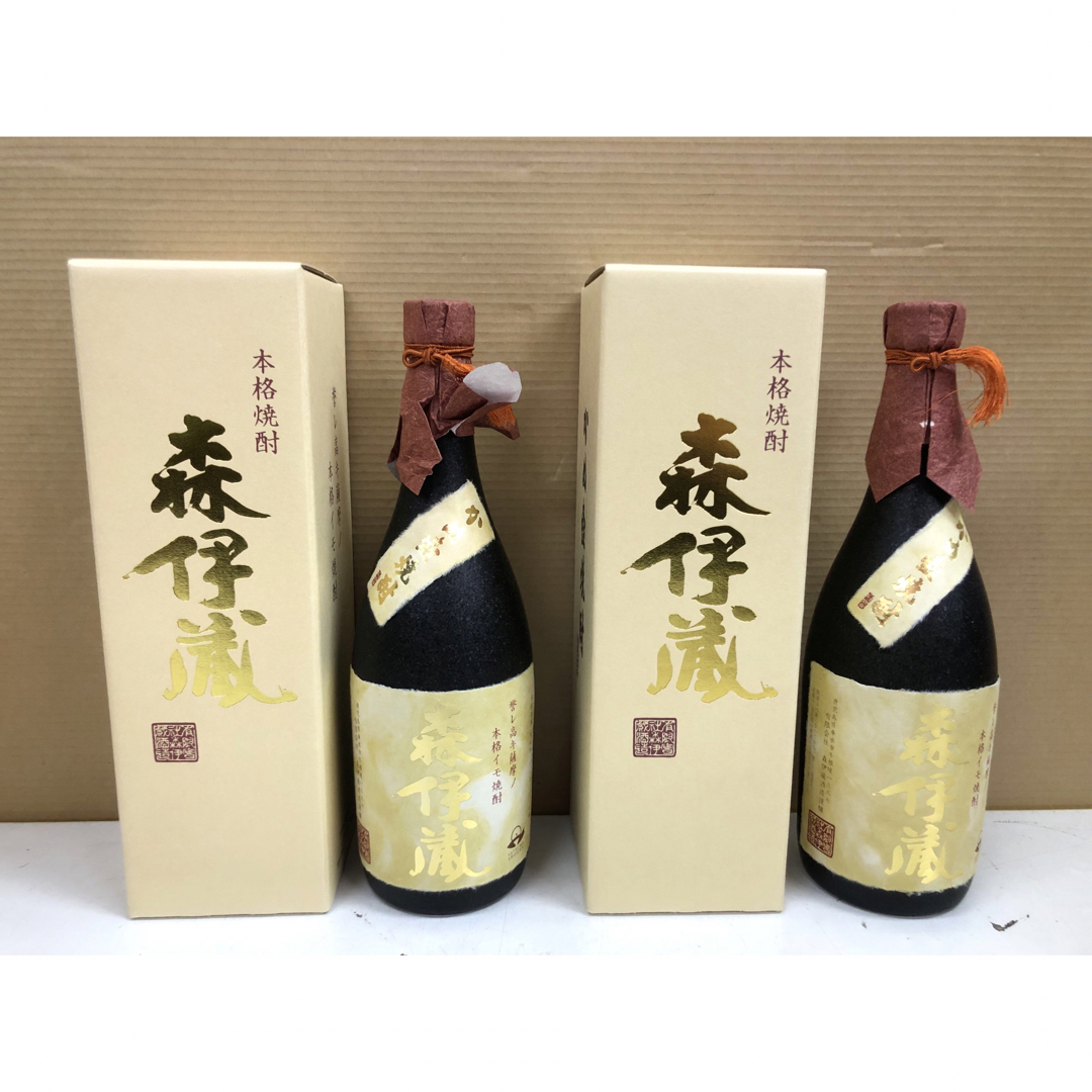 O-102 未開栓【森伊蔵 2本セット 720ml 25度 焼酎】