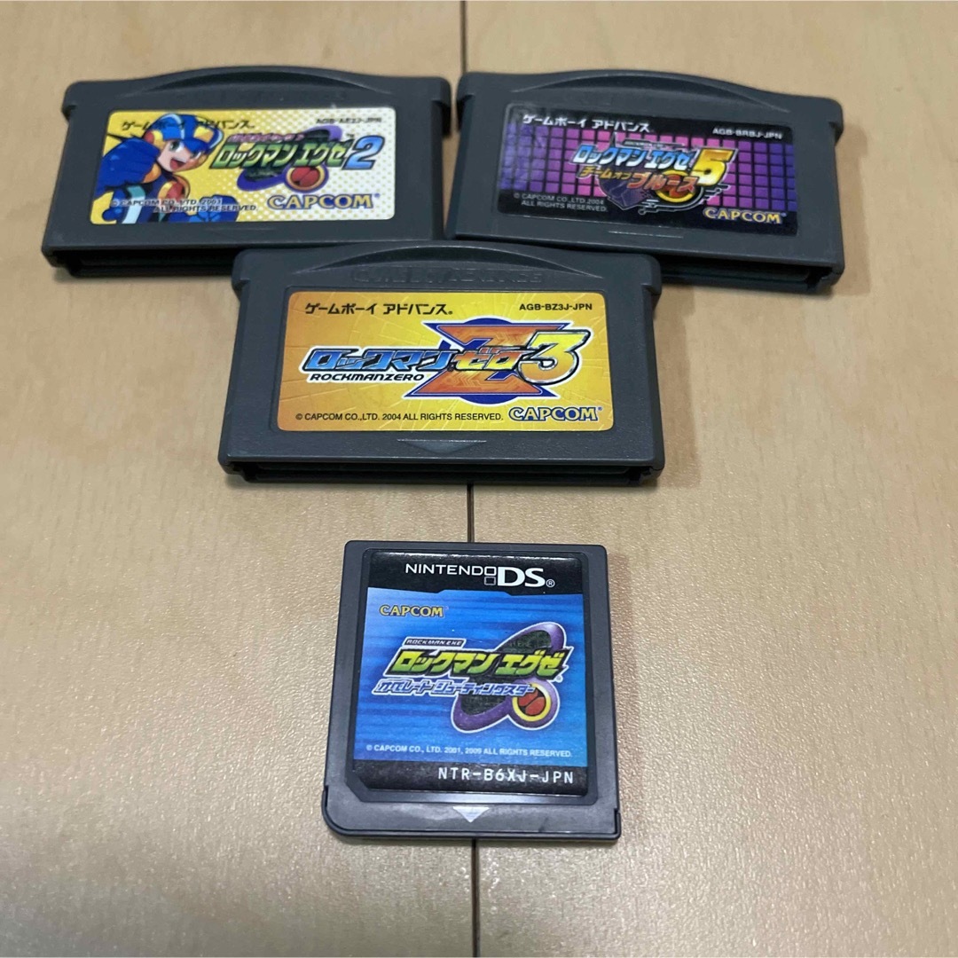 ゲームボーイアドバンス - 【GBA】と【DS】のロックマン4本セットの