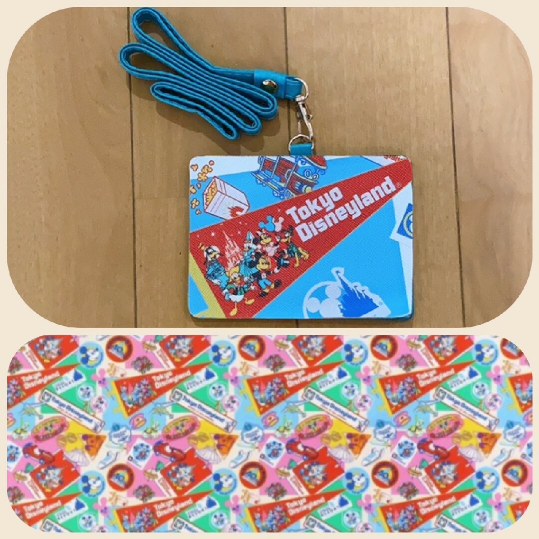 Disney(ディズニー)のメモリーゴーラウンド🚩ディズニー40周年スペシャルグッズ　パスケース レディースのファッション小物(財布)の商品写真