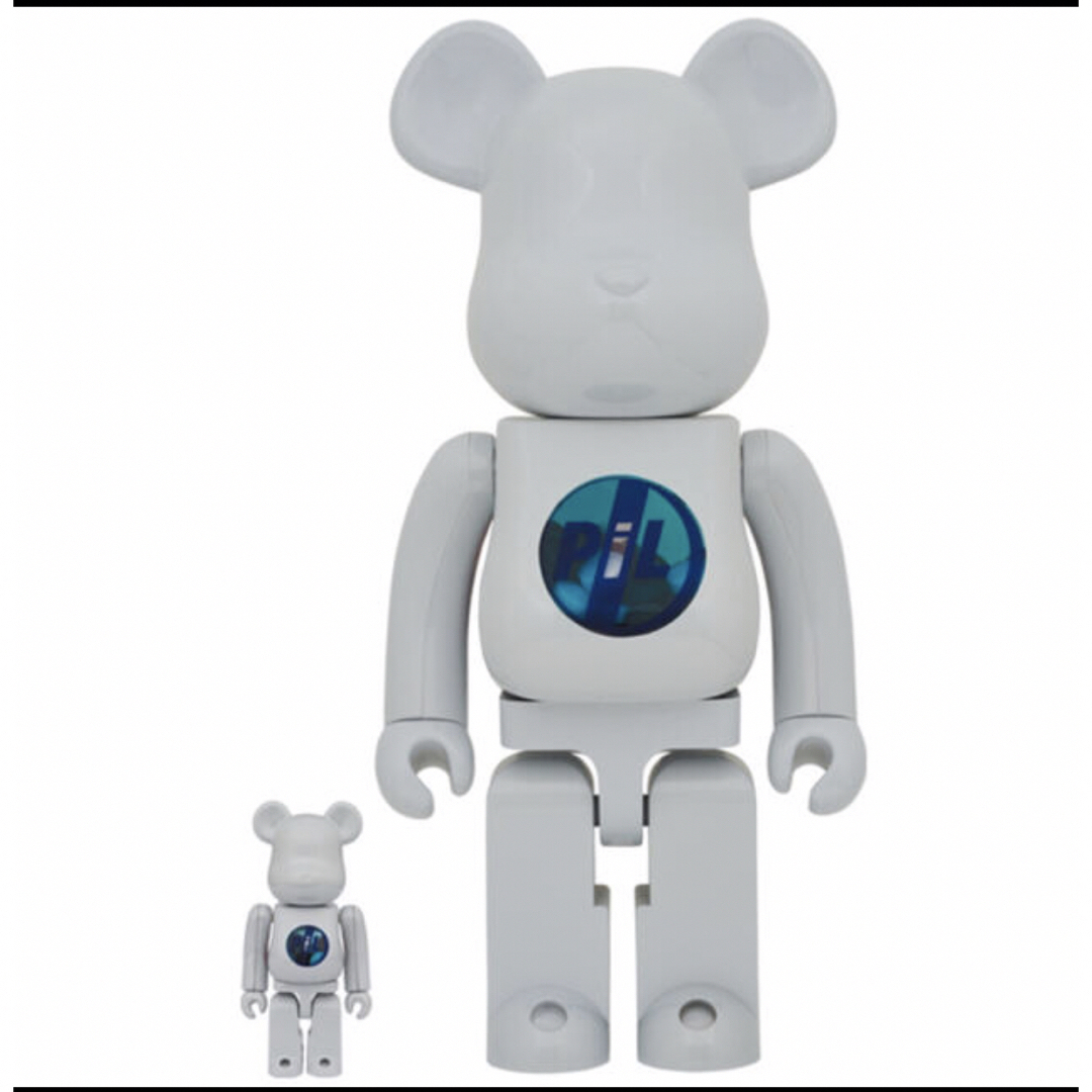 フィギュアBE@RBRICK PiL CHROME Ver. 100％ & 400%