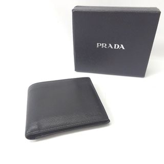 PRADA - プラダ コンパクト財布 2つ折り ロゴ サフィアーノ 2M0738