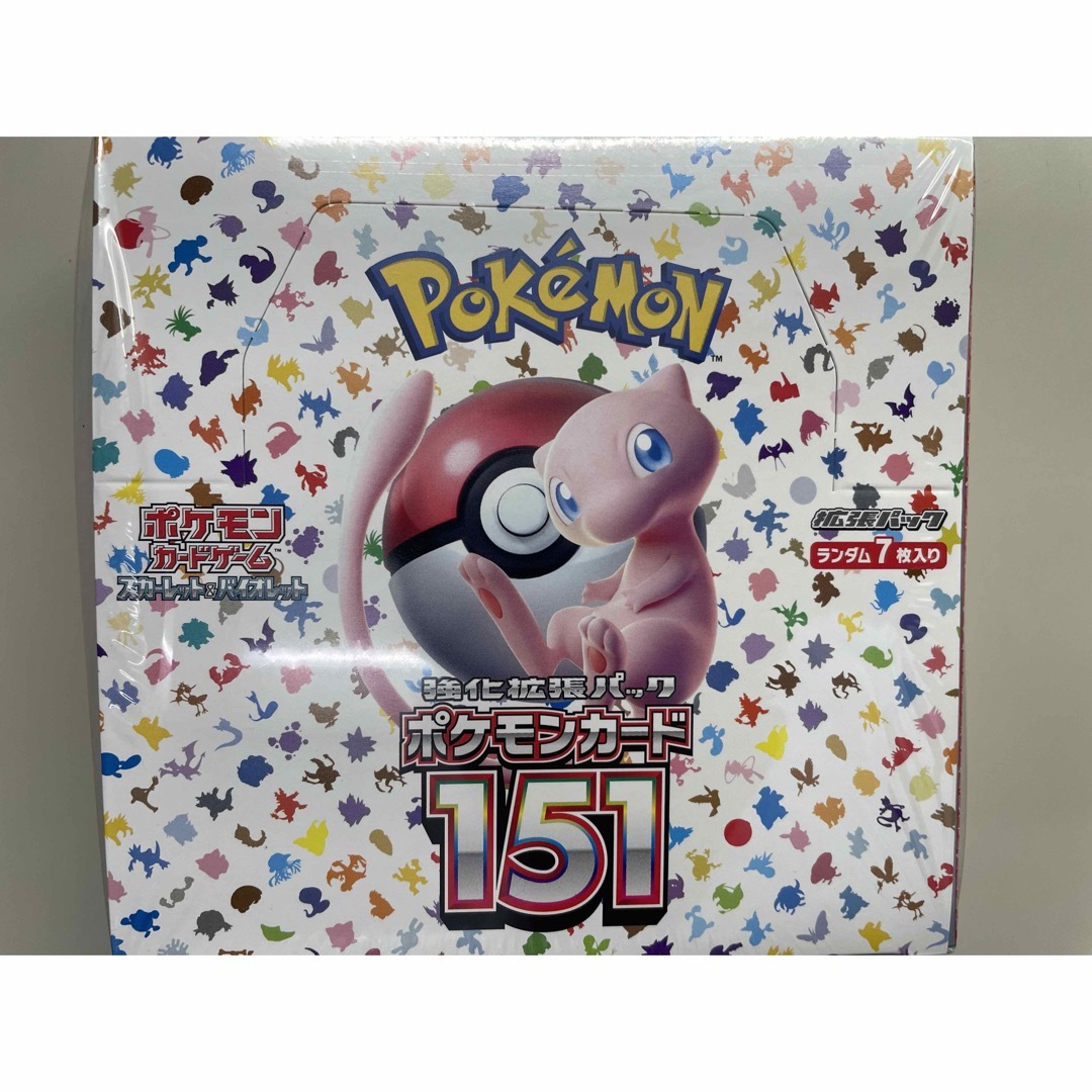 大人気商品 ポケモンカード 151 強化拡張パック3box シュリンク付き