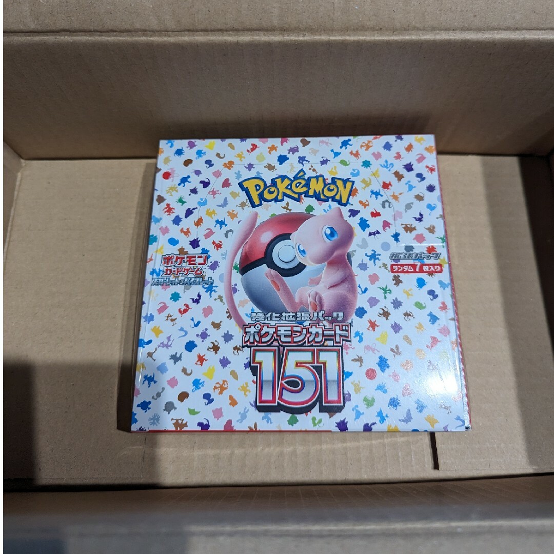 ポケモンカード 151 BOX シュリンク付き