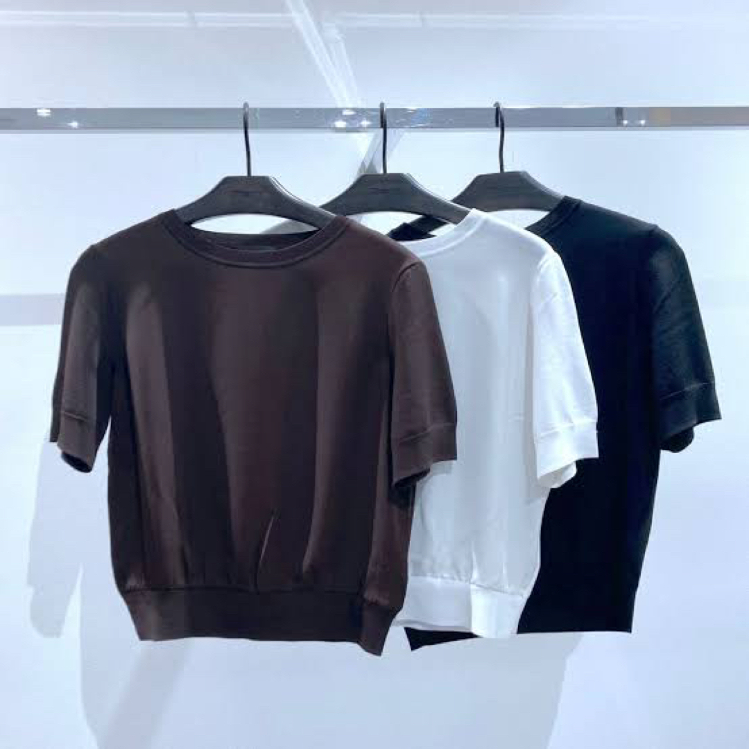 Theory 21AW SILK COMBO 半袖 プルオーバートップス | フリマアプリ ラクマ