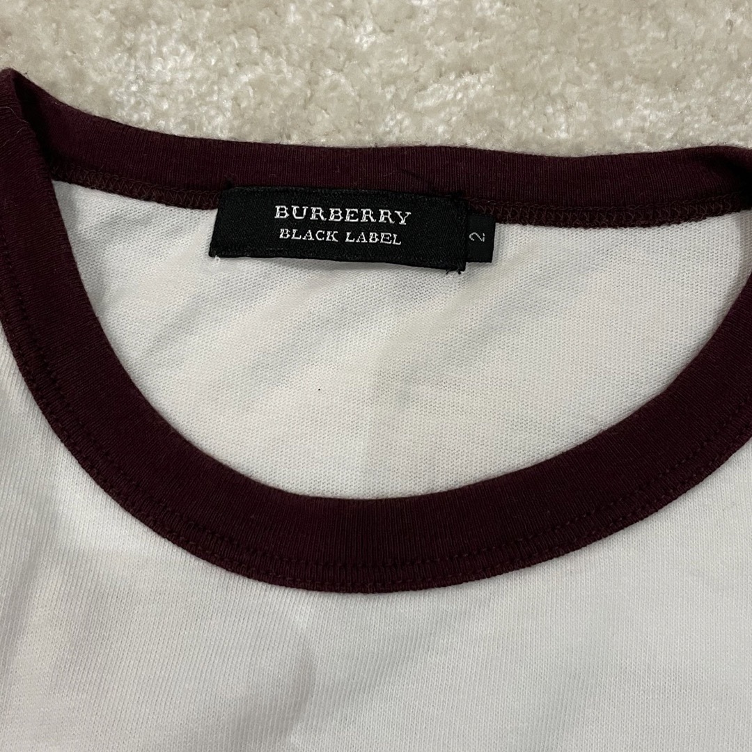 BURBERRY BLACK LABEL(バーバリーブラックレーベル)のバーバリーブラックレベル　Tシャツ　サイズ2　M メンズのトップス(Tシャツ/カットソー(半袖/袖なし))の商品写真