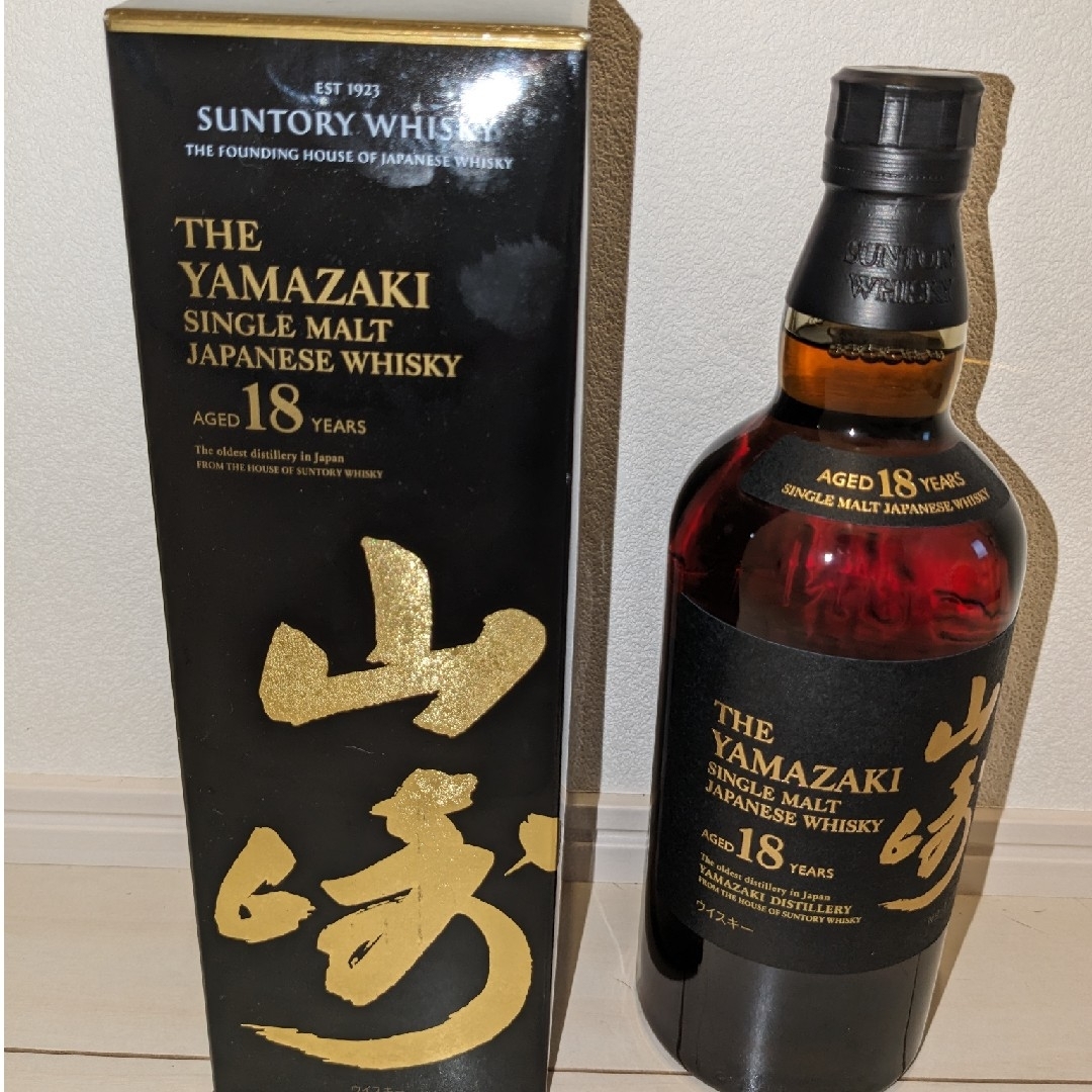 サントリーウイスキー山崎18年正規品