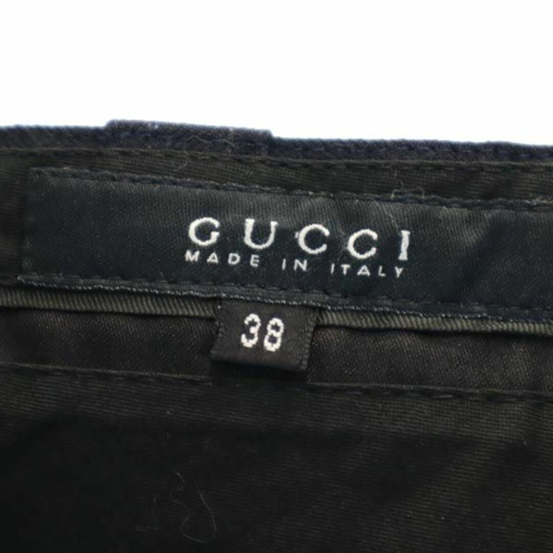 Gucci - グッチ イタリア製 ウール100％ ストライプ柄 スラックス