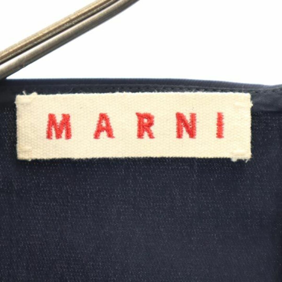 MARNI マルニ ワンピース 40(M位) 紺