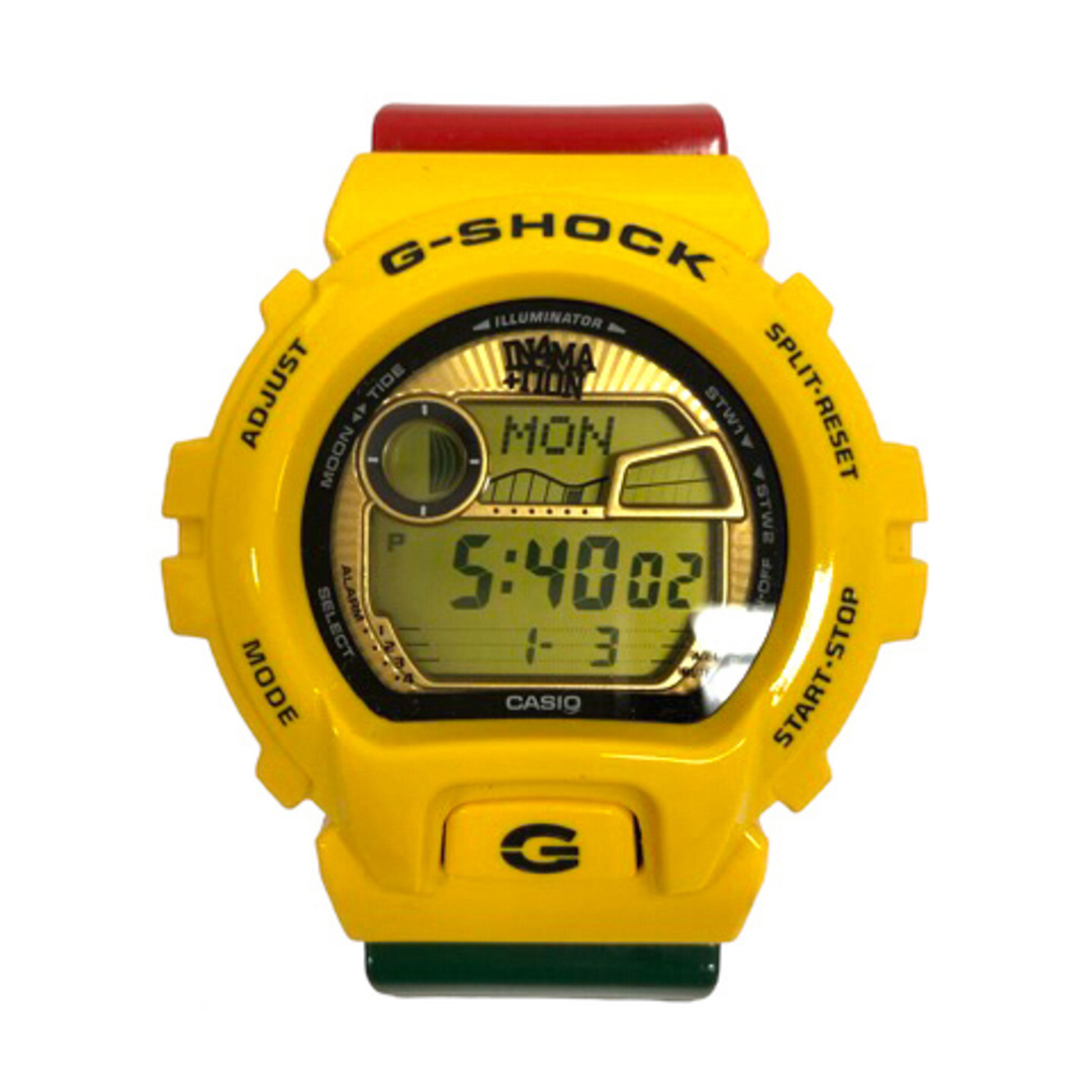 カシオジーショック DLX-6900XA  腕時計 In4mationコラボ 黃