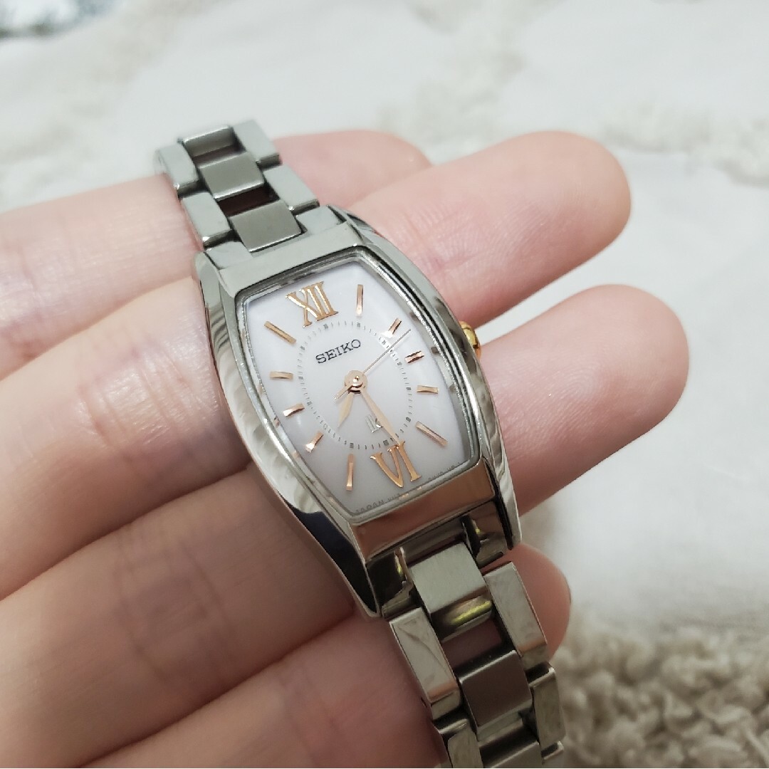 SEIKO lukia V117-0DK0 ソーラーウォッチ - 腕時計