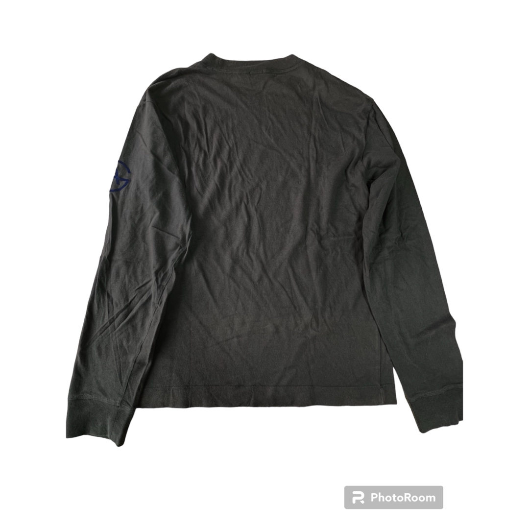 ARMANI COLLEZIONI(アルマーニ コレツィオーニ)のアルマーニコレッツォーニ　ロンT  トップス　カットソー　Tシャツ　シンプルロゴ メンズのトップス(Tシャツ/カットソー(七分/長袖))の商品写真