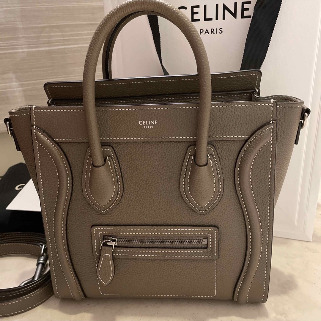 celine(セリーヌ)のCELINE セリーヌラゲージ　ナノ　 レディースのバッグ(ハンドバッグ)の商品写真