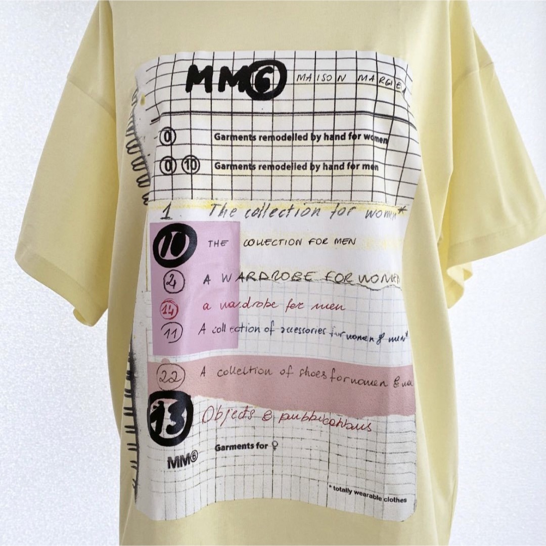 MM6 Maison Margielaマルジェラ　ロゴTシャツ　カットソー　XS