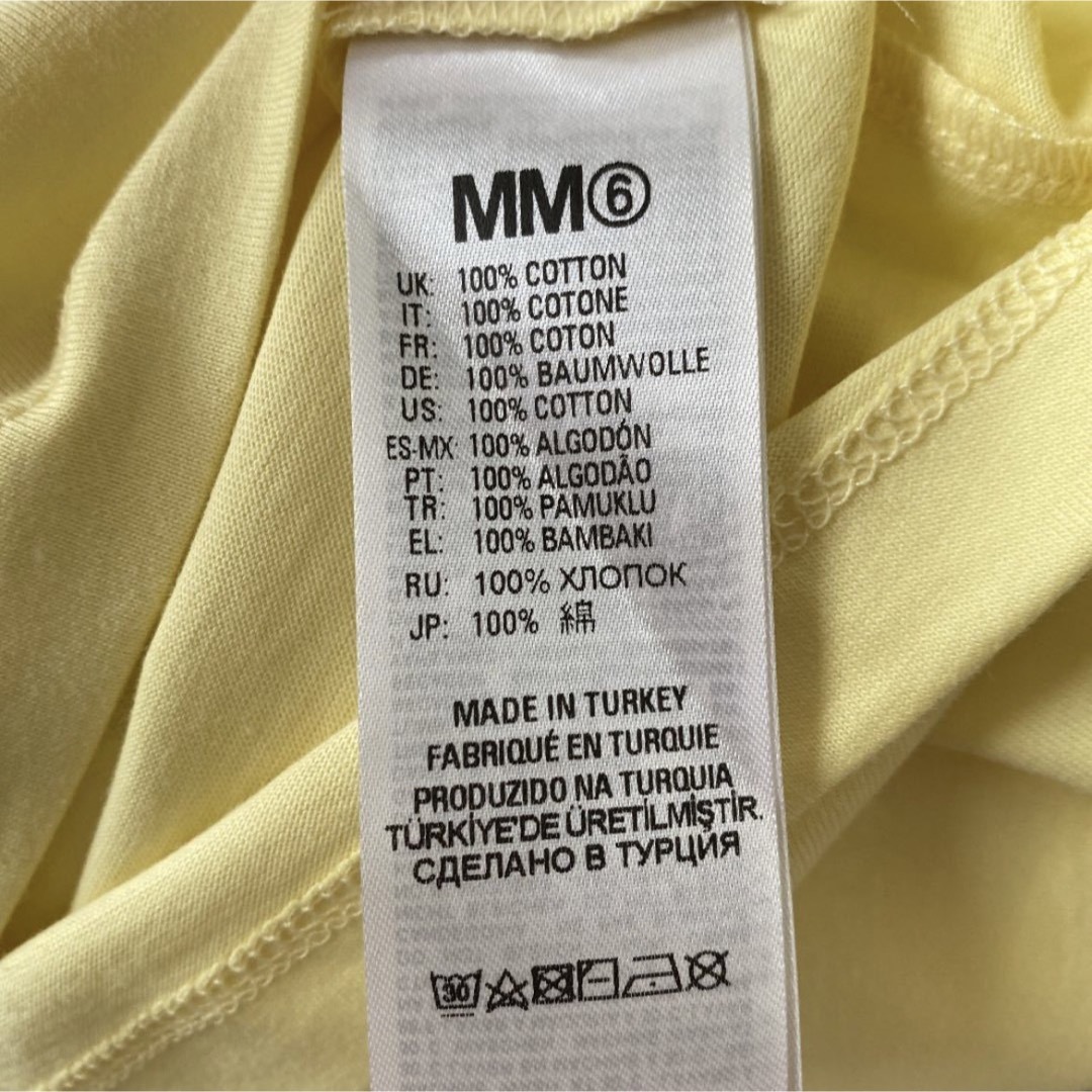 MM6 Maison Margielaマルジェラ　ロゴTシャツ　カットソー　XS 4
