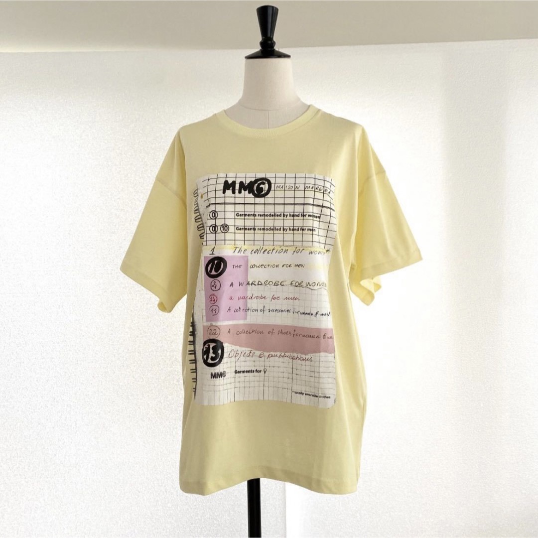 MM6 Maison Margielaマルジェラ　ロゴTシャツ　カットソー　XS 5