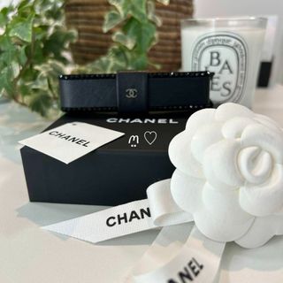 ■新品■未使用■ CHANEL シャネル 20 A ココマーク カメリア 髪留め 髪飾り ヘアアクセサリー レディース ブラック系 AJ8495yZ