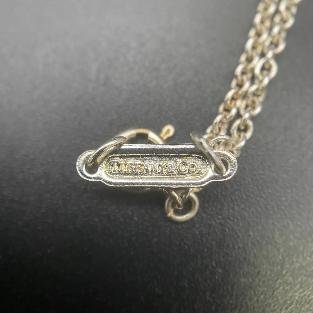 Tiffany & Co. - 【美品】ティファニー ピースマーク ネックレス SV925