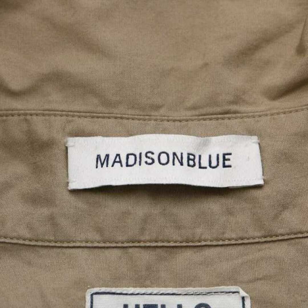 MADISONBLUE(マディソンブルー)のマディソンブルー J BRADLEY SHIRT シャツ ブラウス 01 S 茶 レディースのトップス(その他)の商品写真