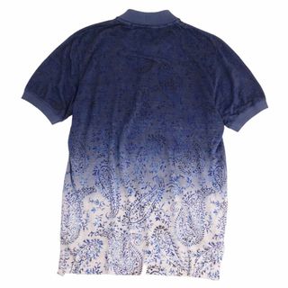 エトロ ETRO ポロシャツ ペイズリー柄 グラデーション 総柄 半袖 エトロ ETRO ポロシャツ ペイズリー柄 グラデーション 総柄 半袖