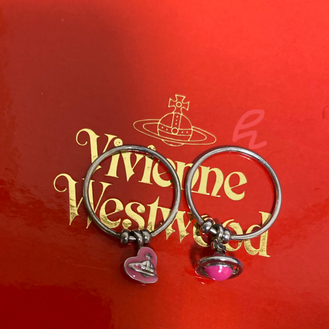 Vivienne Westwood(ヴィヴィアンウエストウッド)のヴィヴィアン リング ピンク レディースのアクセサリー(リング(指輪))の商品写真