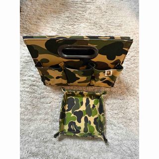 アベイシングエイプ(A BATHING APE)のape 小物入れ　リモコン　ティシュ収納　bape(ティッシュボックス)