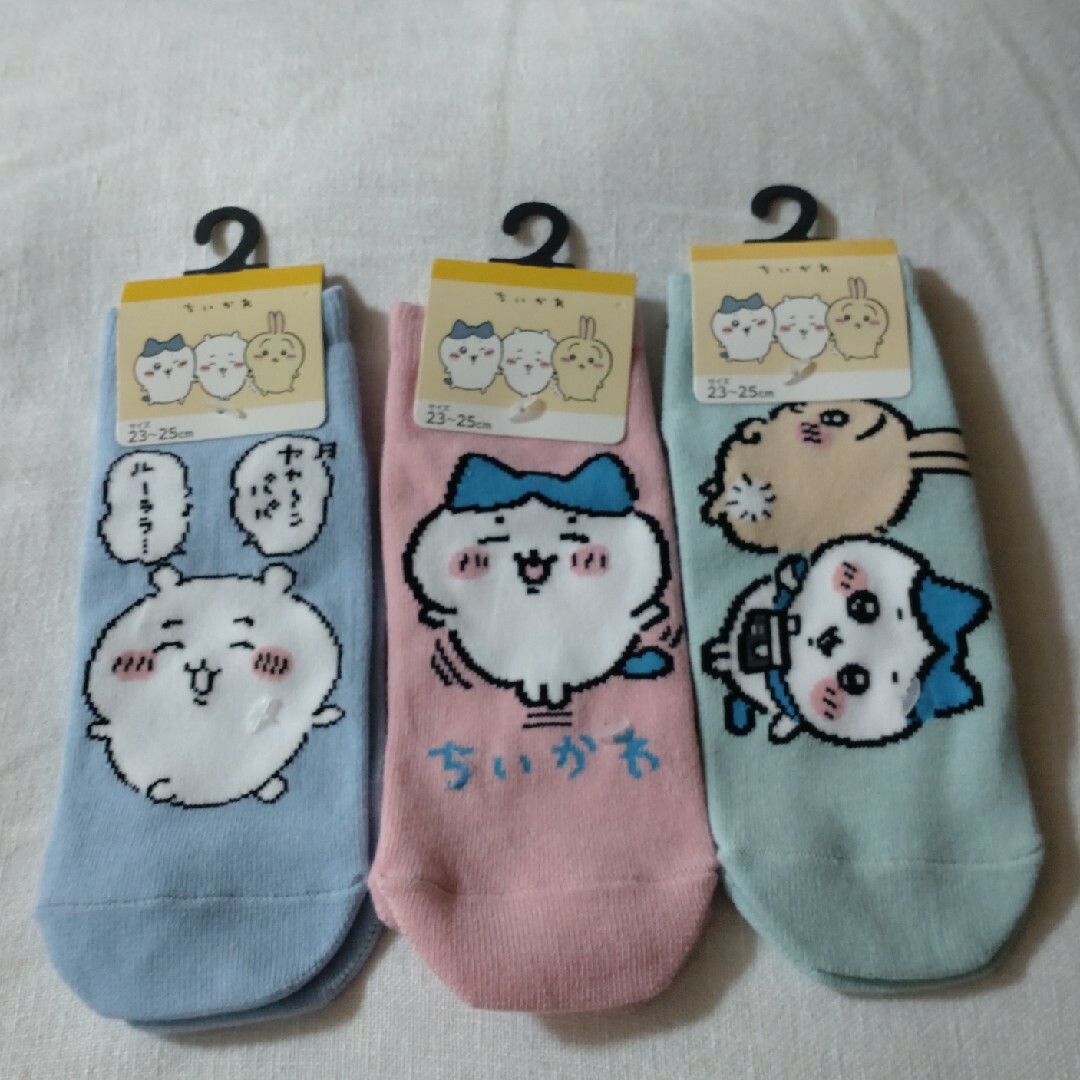 ちいかわ(チイカワ)のちいかわ靴下セット レディースのレッグウェア(その他)の商品写真