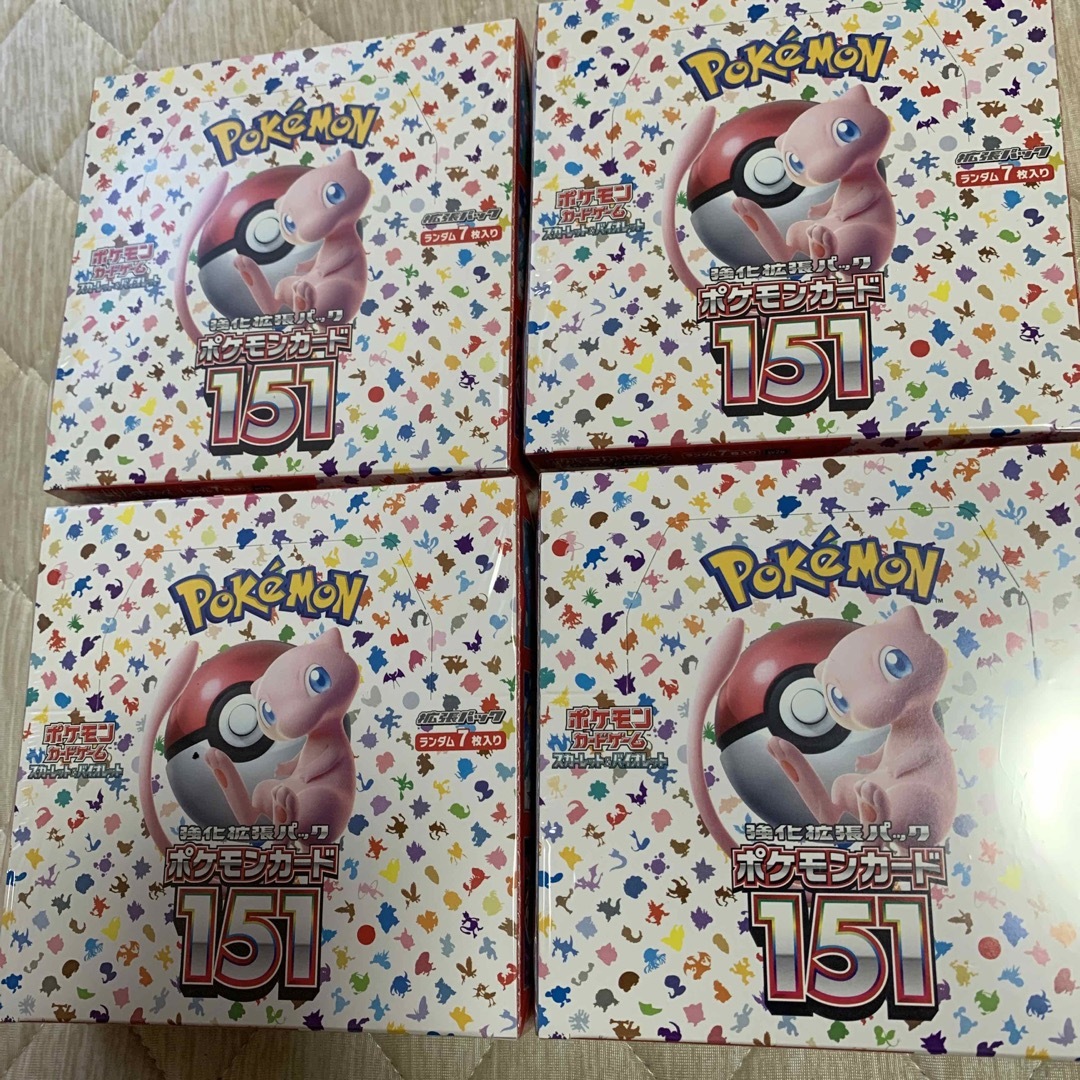 ポケモンカード151 新品シュリンク付き - Box/デッキ/パック