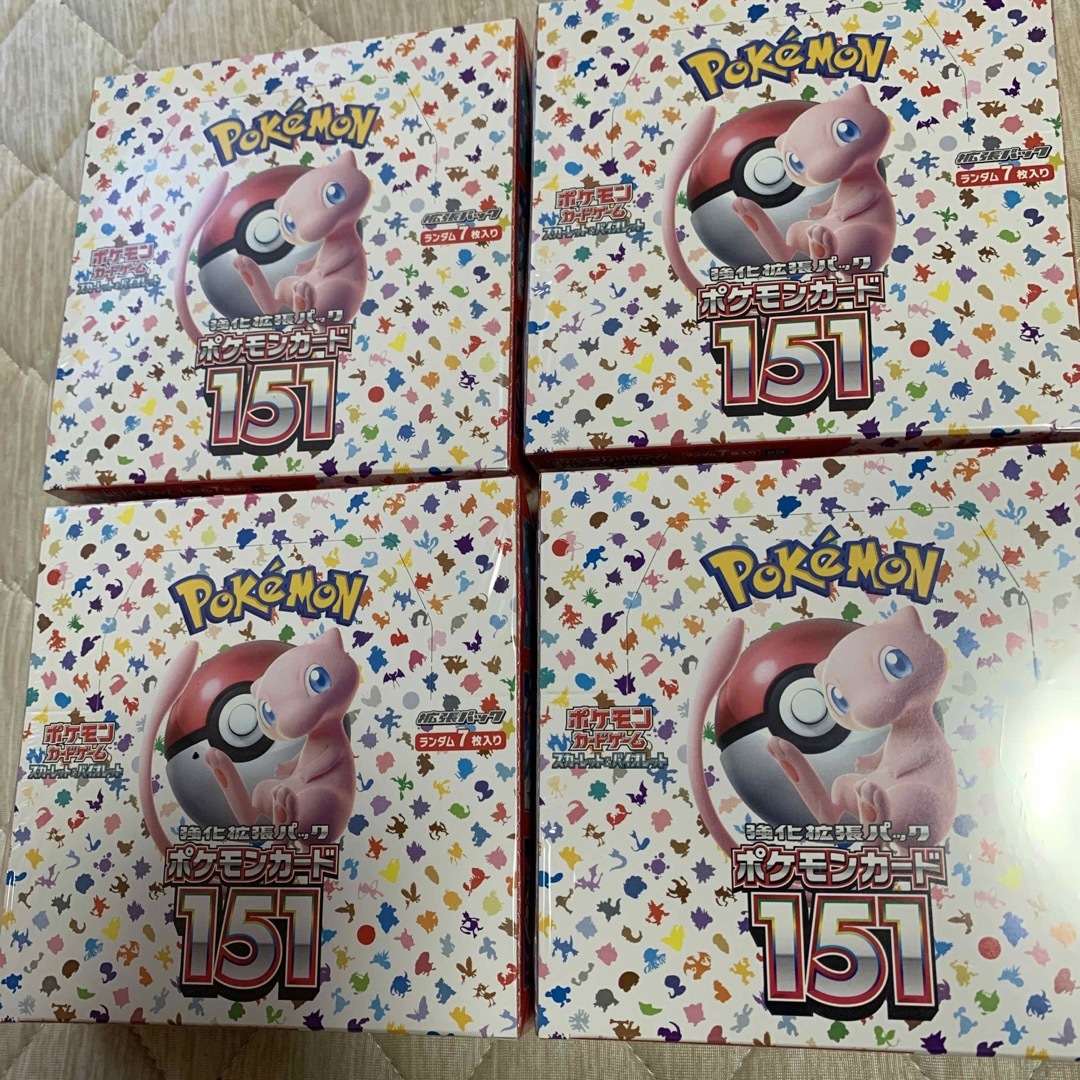 ポケモンカード151 新品シュリンク付き