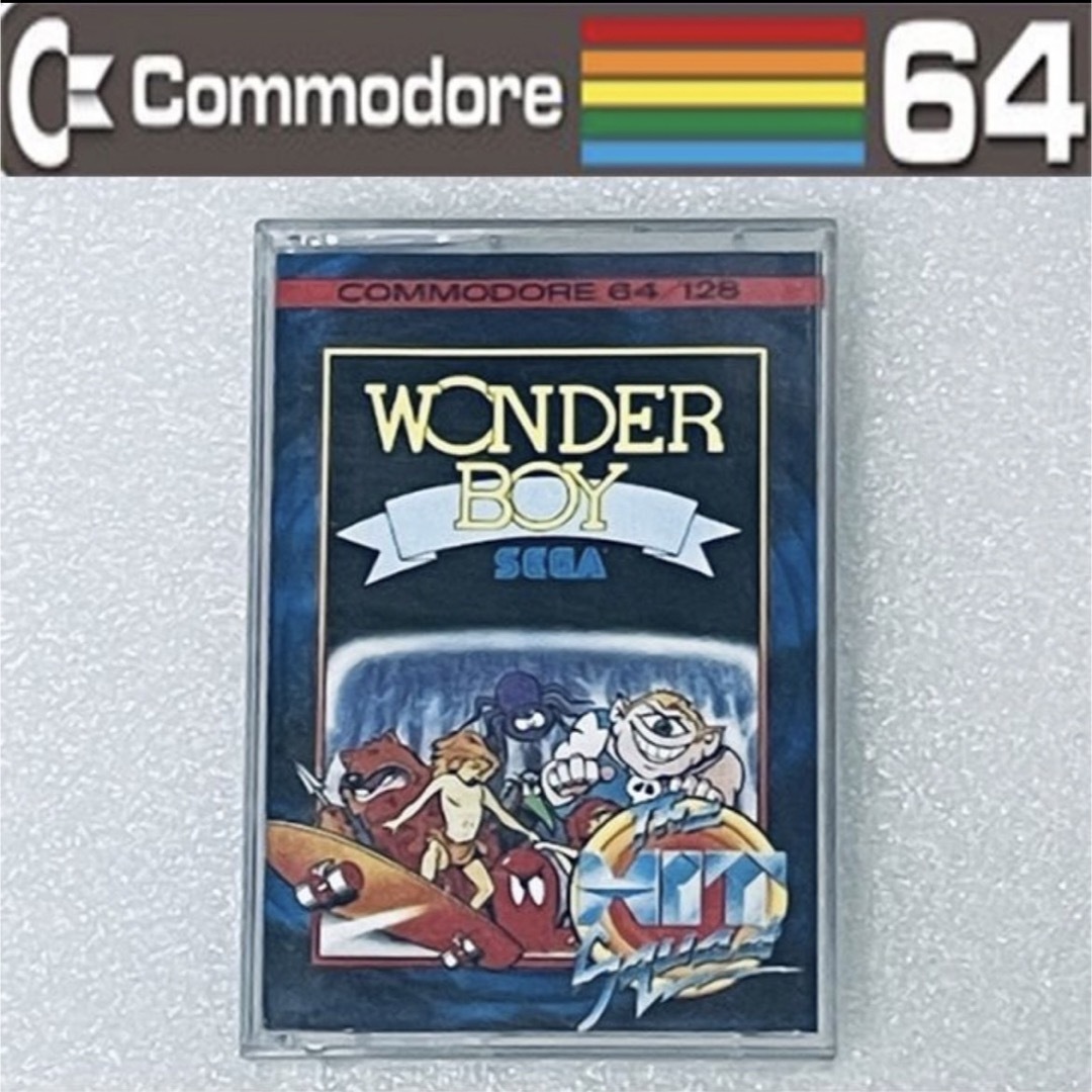 WONDER BOY [COMMODORE64]