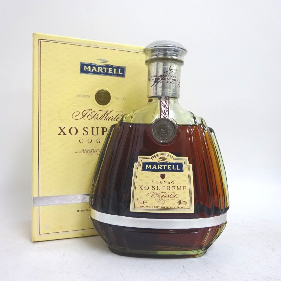 ブランデー未開封☆MARTELL【マーテル】 XO スプリーム グリーンボトル