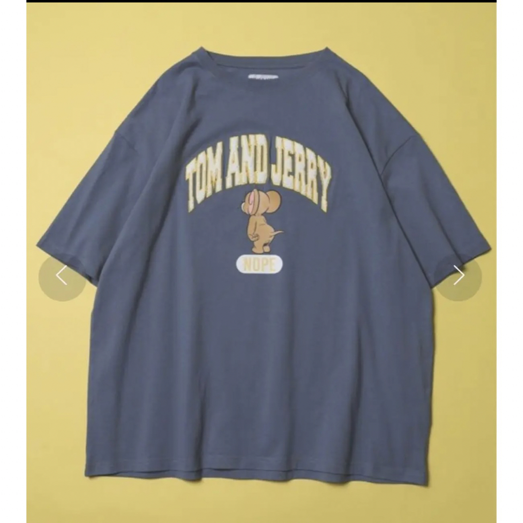 FREAK'S STORE(フリークスストア)の未使用に近い フリークスストア TOM and JERRY アーチロゴプリントT メンズのトップス(Tシャツ/カットソー(半袖/袖なし))の商品写真