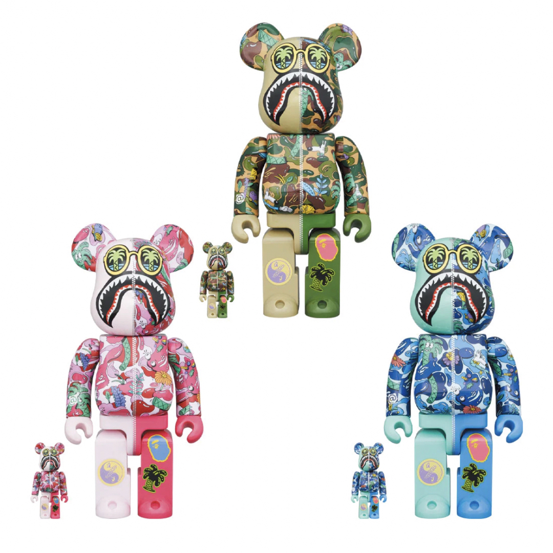 BE@RBRICK Steven Harrington BAPE 100&400