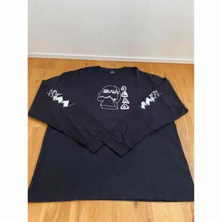 ブレインデット(BRAIN DEAD)のBLAIN DEAD ブラックロンT(Tシャツ/カットソー(七分/長袖))