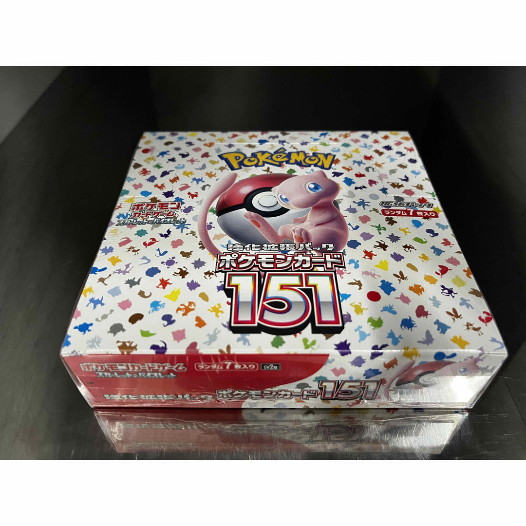 ポケモンカード 151 シュリンク付き1 box 新品未開封 ポケカ ボックス