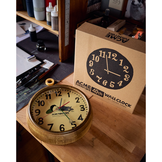 アクメ 40周年記念 花井祐介 時計 ACME WALL CLOCKの通販 by T.R.Y|ラクマ