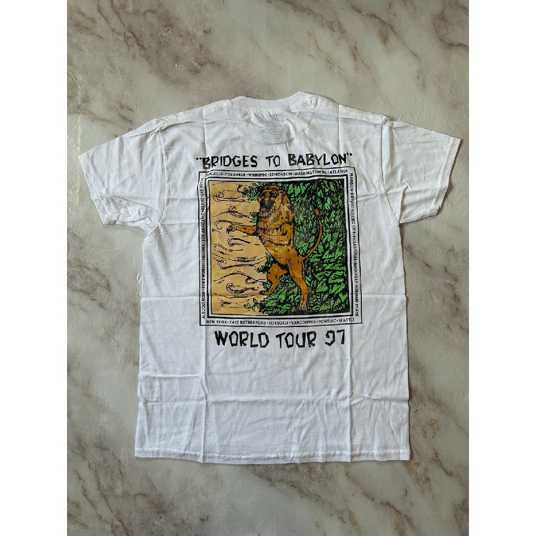 [公式] ローリングストーンズ Bridges to Babylon '97 レディースのトップス(Tシャツ(半袖/袖なし))の商品写真