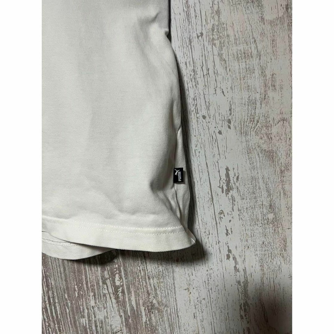 PUMA(プーマ)の刺繍ロゴ　古着　ポロシャツ　半袖　プーマ　PUMA メンズのトップス(ポロシャツ)の商品写真