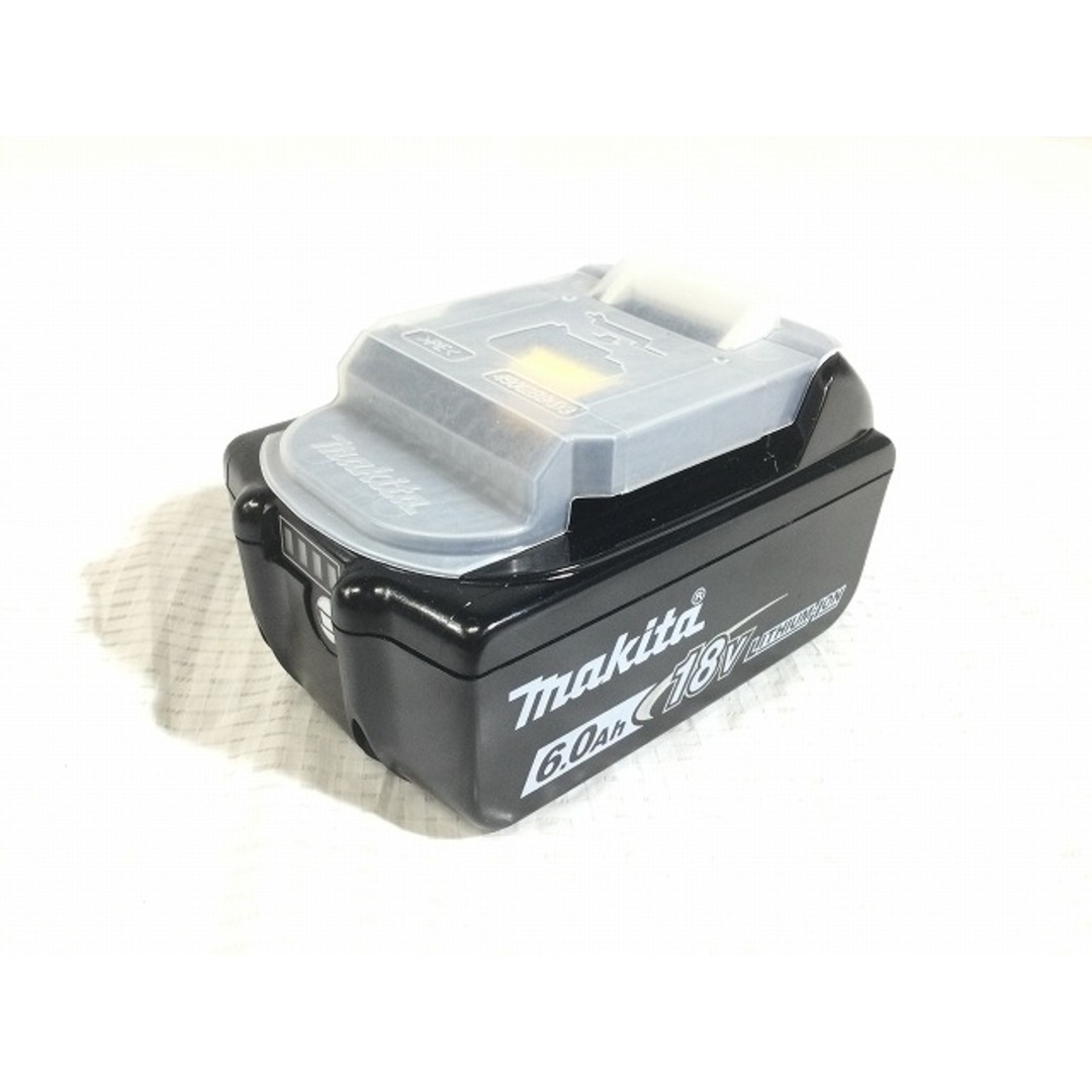 ☆未使用品 2個セット☆ makita マキタ 18V 6.0Ah 残量表示付き 純正 リチウムイオンバッテリー BL1860B 箱なし  ※コメントあり 73601