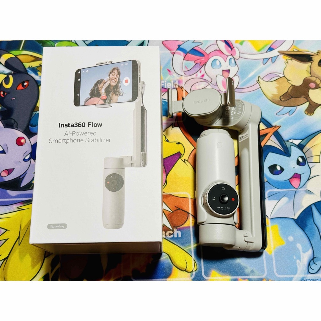 美品】insta360 flow スマホジンバル スタビライザー 自撮り棒の通販