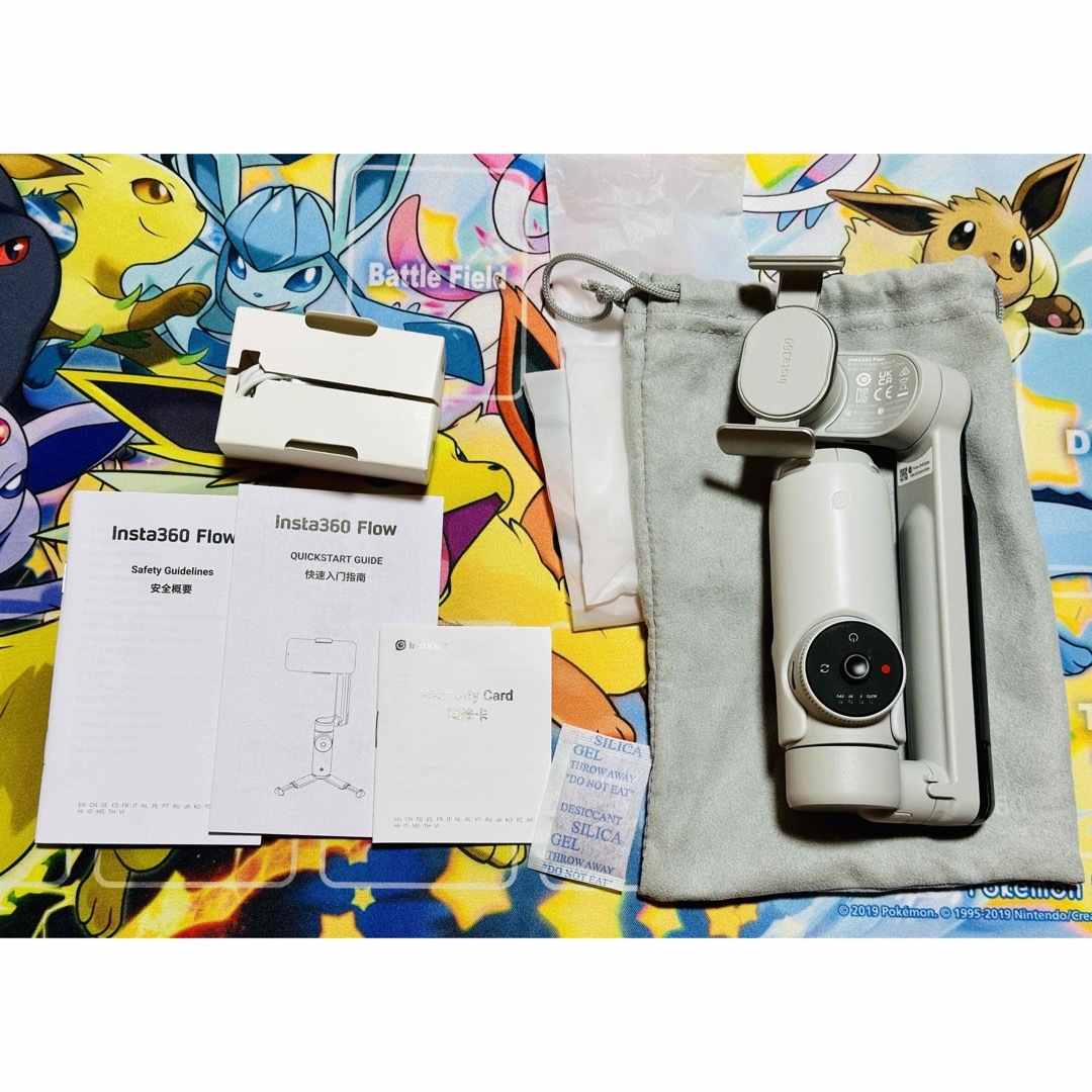 美品】insta360 flow スマホジンバル スタビライザー 自撮り棒の通販
