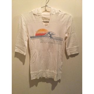 アバクロンビーアンドフィッチ(Abercrombie&Fitch)のホリスター 半袖パーカー Tシャツ(Tシャツ(半袖/袖なし))