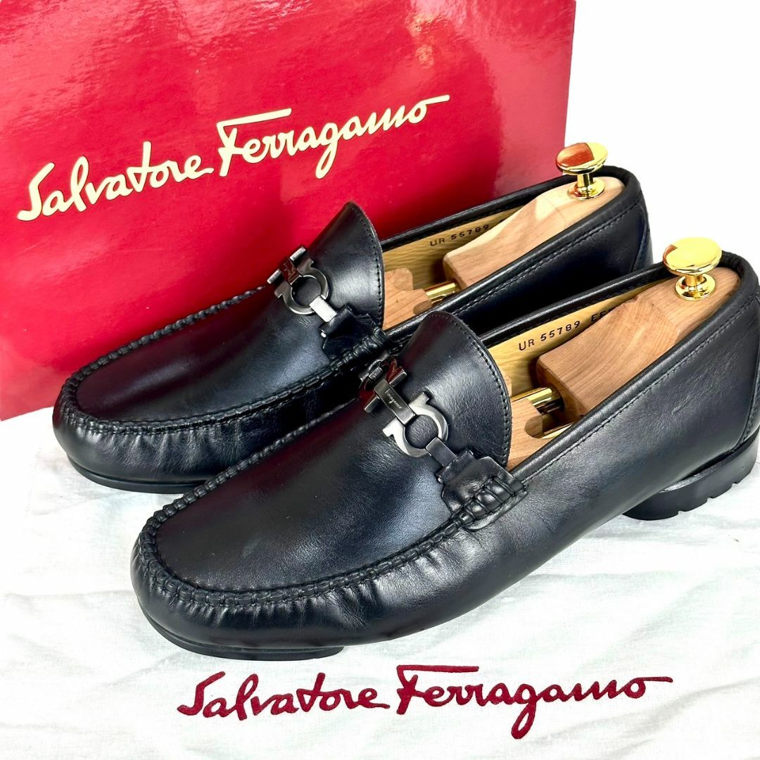 豪華ラッピング無料 Salvetore ferragamo フェラガモ ガンチーニ