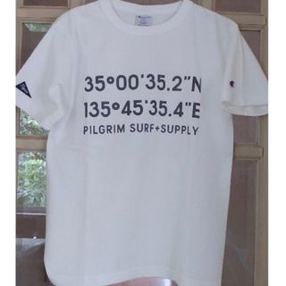 ビームス(BEAMS)のPILGRIM SURF + SUPPLYとChampionコラボTシャツ(Tシャツ(半袖/袖なし))