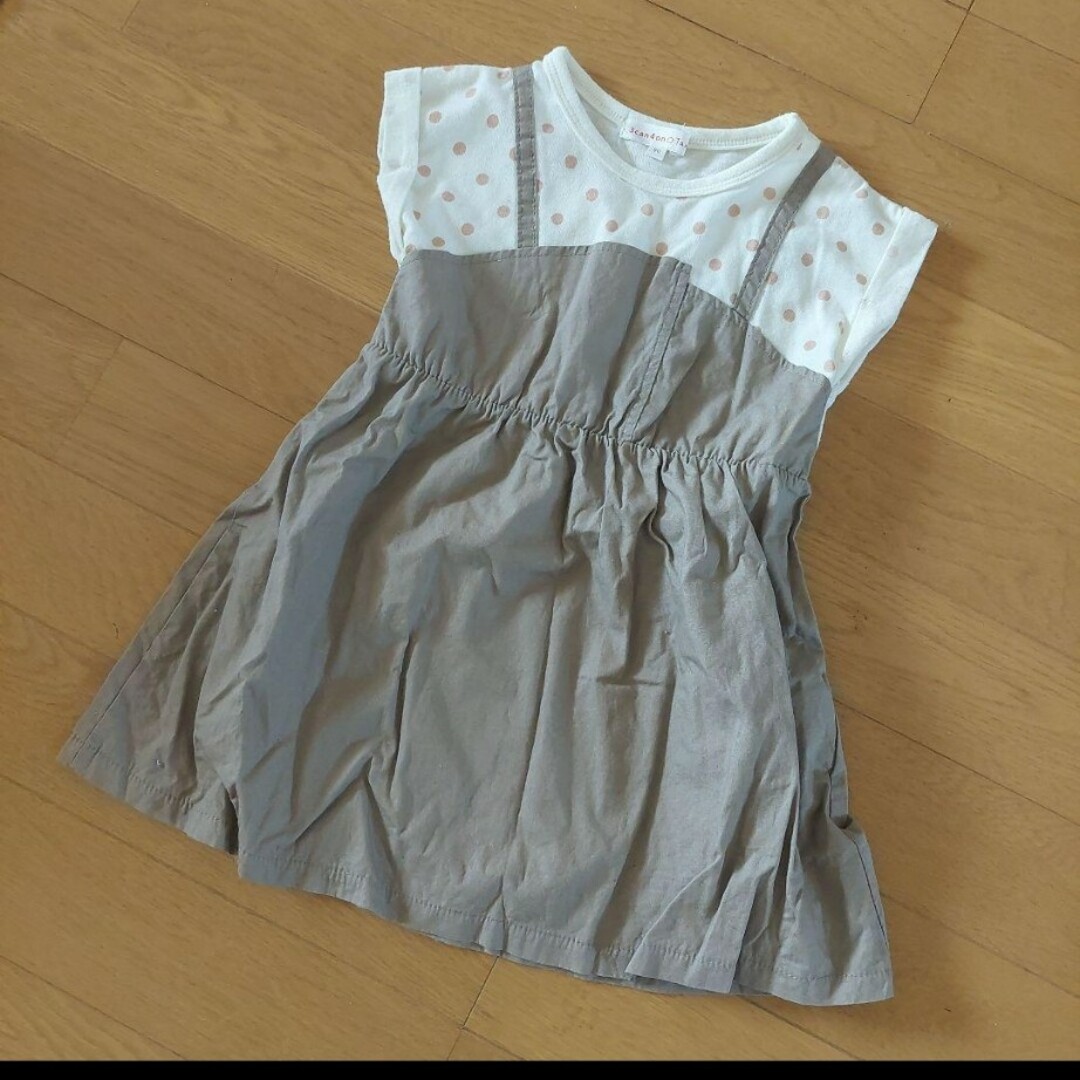 WILL MERY(ウィルメリー)の女の子　夏服　2点セット キッズ/ベビー/マタニティのキッズ服女の子用(90cm~)(Tシャツ/カットソー)の商品写真