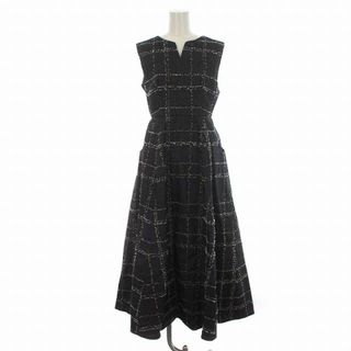 アメリヴィンテージ(Ameri VINTAGE)のアメリヴィンテージ NEEDLE CHECK DRESS ワンピース(ロングワンピース/マキシワンピース)